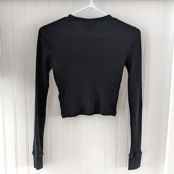 SOLD Aritzia Tna Glendale Waffle Longsleeve Top - Picture 4 of 16